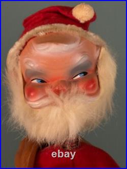 Antique Vintage GERMAN SANTA CLAUS Bobble Head CANDY CONTAINER 10