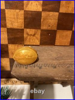 Antique Vintage German Blown Glass Kittens In A Basket Christmas Ornament