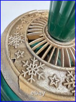 Antique Vintage German Feather Tree Musical Christmas Tree Stand