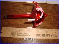 Antique Vintage German Glass Chandelier Ornament