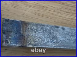 Antique Vintage German Imperial Hunting Dagger Sword Knife Scabbard