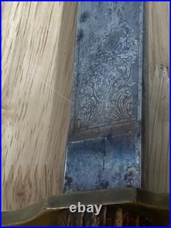 Antique Vintage German Imperial Hunting Dagger Sword Knife Scabbard