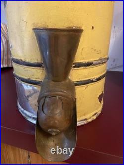 Antique Vintage German Koffee Coffee 1800s 19th Century Dispenser Bean