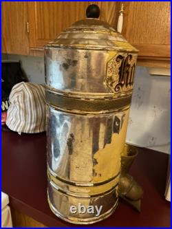 Antique Vintage German Koffee Coffee 1800s 19th Century Dispenser Bean