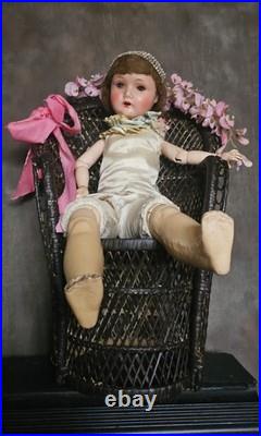 Antique Vintage German Large Doll in need of restoration 28 In