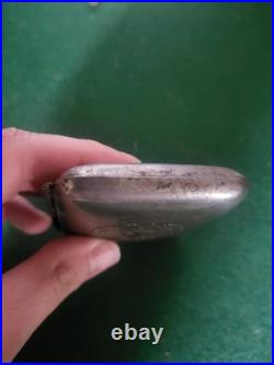 Antique / Vintage German Military Iron Cross 1914 Metal Cigarette Case