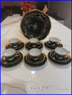 Antique Vintage German Porcelain 20003 Pattern Tea / Coffee Set. Brand New