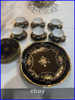 Antique Vintage German Porcelain 20003 Pattern Tea / Coffee Set. Brand New