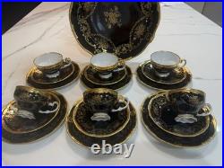Antique Vintage German Porcelain 20003 Pattern Tea / Coffee Set. Brand New