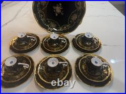 Antique Vintage German Porcelain 20003 Pattern Tea / Coffee Set. Brand New