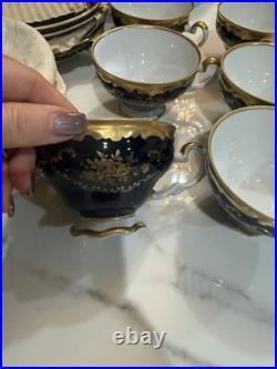 Antique Vintage German Porcelain 20003 Pattern Tea / Coffee Set. Brand New