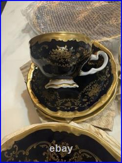 Antique Vintage German Porcelain 20003 Pattern Tea / Coffee Set. Brand New