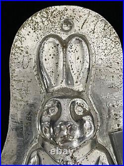 Antique Vintage German Rabbit Chocolate Mold Signed Antique Vintage German Rabbit Chocolate Mold Signed