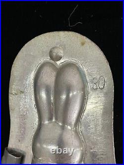 Antique Vintage German Rabbit Chocolate Mold Signed Antique Vintage German Rabbit Chocolate Mold Signed