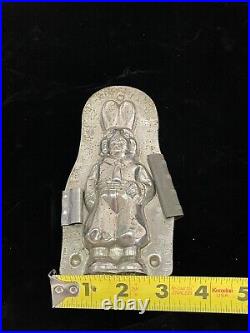 Antique Vintage German Rabbit Chocolate Mold Signed Antique Vintage German Rabbit Chocolate Mold Signed