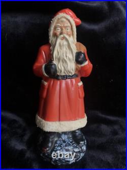 Antique Vintage German Santa Claus Candy Box, Candy Container, Weihnachtsmann Antique Vintage German Santa Claus Candy Box, Candy Container, Weihnachtsmann