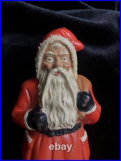 Antique Vintage German Santa Claus Candy Box, Candy Container, Weihnachtsmann Antique Vintage German Santa Claus Candy Box, Candy Container, Weihnachtsmann