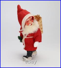 Antique Vintage German Santa Claus celuloid plastic figurine 5' Antique Vintage German Santa Claus celuloid plastic figurine 5'