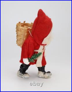 Antique Vintage German Santa Claus celuloid plastic figurine 5' Antique Vintage German Santa Claus celuloid plastic figurine 5'
