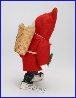 Antique Vintage German Santa Claus celuloid plastic figurine 5' Antique Vintage German Santa Claus celuloid plastic figurine 5'