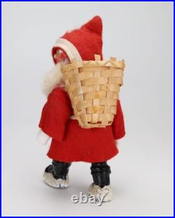 Antique Vintage German Santa Claus celuloid plastic figurine 5' Antique Vintage German Santa Claus celuloid plastic figurine 5'