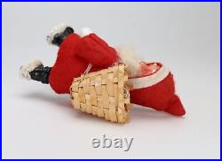 Antique Vintage German Santa Claus celuloid plastic figurine 5' Antique Vintage German Santa Claus celuloid plastic figurine 5'