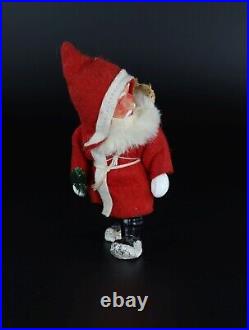 Antique Vintage German Santa Claus celuloid plastic figurine 5' Antique Vintage German Santa Claus celuloid plastic figurine 5'