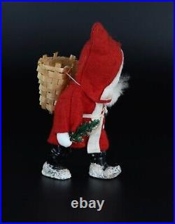 Antique Vintage German Santa Claus celuloid plastic figurine 5' Antique Vintage German Santa Claus celuloid plastic figurine 5'