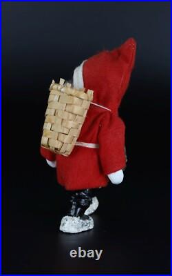 Antique Vintage German Santa Claus celuloid plastic figurine 5' Antique Vintage German Santa Claus celuloid plastic figurine 5'
