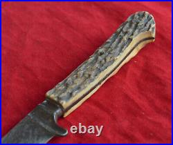 Antique Vintage German Solingen Hunting Knife Rare Antique Vintage German Solingen Hunting Knife Rare