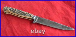 Antique Vintage German Solingen Hunting Knife Rare Antique Vintage German Solingen Hunting Knife Rare