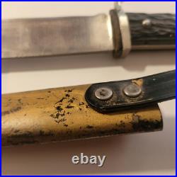 Antique Vintage German hunting(tourist) dagger R. A. Herder Solingen. VERY RARE Antique Vintage German hunting(tourist) dagger R. A. Herder Solingen. VERY RARE