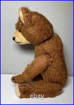 Antique Vintage Germany TEDDY BEAR Jointed Body Mohair 12 Hunchback Hump German