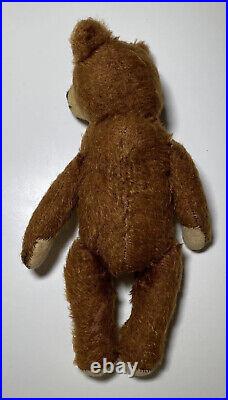 Antique Vintage Germany TEDDY BEAR Jointed Body Mohair 12 Hunchback Hump German