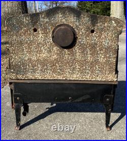 Antique Vintage Lawson Gas Heater No. 410 Fireplace Insert German