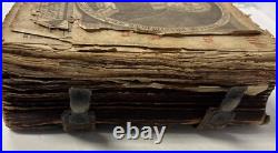 Antique Vintage Leather Bound 1796 German Bible Antique Vintage Leather Bound 1796 German Bible