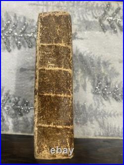 Antique Vintage Leather Bound 1845 German Bible