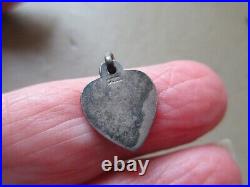 Antique Vintage Old German Silver Enamel Raphael Cherub Love Heart Charm Pendant Antique Vintage Old German Silver Enamel Raphael Cherub Love Heart Charm Pendant
