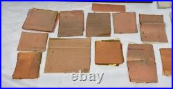 Antique Vintage Original 1920s German Gold Leaf Sheets Large Lot of Mixed Sizes