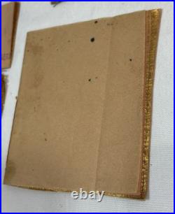 Antique Vintage Original 1920s German Gold Leaf Sheets Large Lot of Mixed Sizes