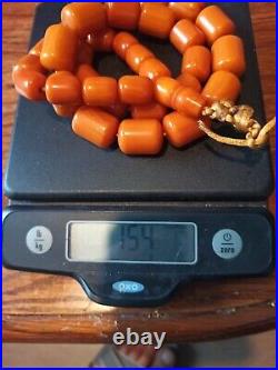 Antique Vintage Original German Faturan Muslim Prayer -33- Beads 154 Gram Antique Vintage Original German Faturan Muslim Prayer -33- Beads 154 Gram