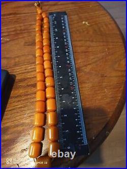 Antique Vintage Original German Faturan Muslim Prayer -33- Beads 154 Gram Antique Vintage Original German Faturan Muslim Prayer -33- Beads 154 Gram
