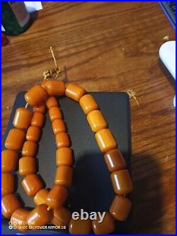 Antique Vintage Original German Faturan Muslim Prayer -33- Beads 154 Gram Antique Vintage Original German Faturan Muslim Prayer -33- Beads 154 Gram