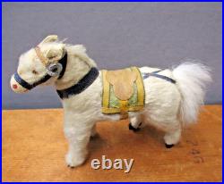 Antique Vintage Putz Miniature German Toy Horse