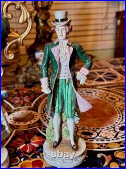 Antique/Vintage Scheibe-Alsbach German Porcelain Couple Figurines- Rare