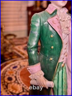 Antique/Vintage Scheibe-Alsbach German Porcelain Couple Figurines- Rare