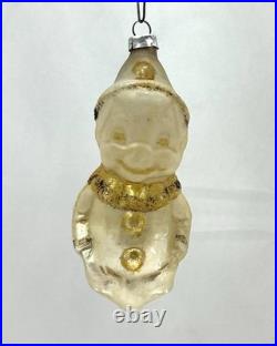 Antique Vintage West German Glass Boy Pinocchio Figural Christmas Ornament