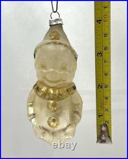 Antique Vintage West German Glass Boy Pinocchio Figural Christmas Ornament