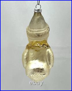 Antique Vintage West German Glass Boy Pinocchio Figural Christmas Ornament