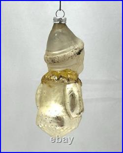 Antique Vintage West German Glass Boy Pinocchio Figural Christmas Ornament